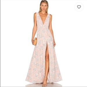Lovers + friends floral gown